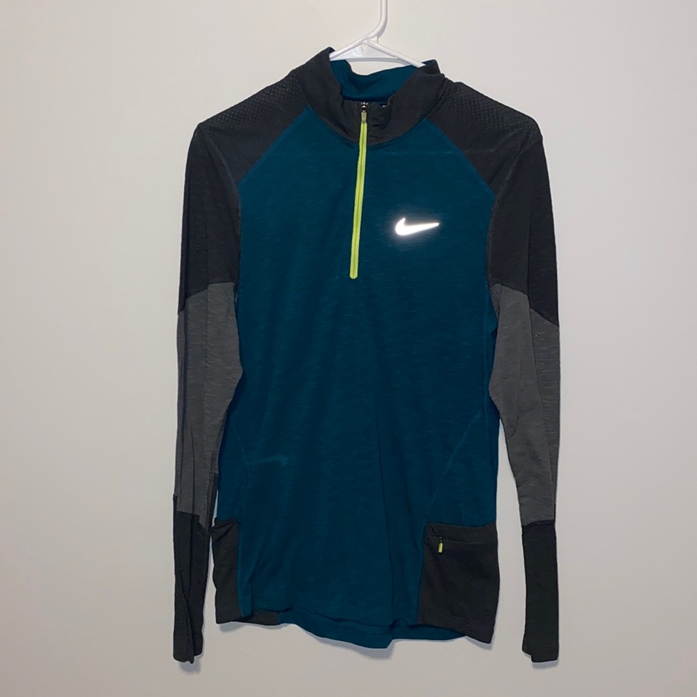 Nike men’s running 3/4 zip-up